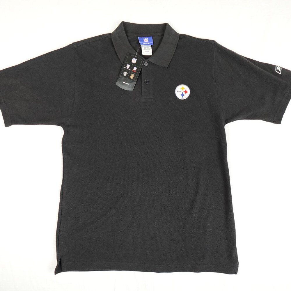 Reebok Pittsburgh Steelers NFL Team Shirt Size Small / Medium Golf Polo
